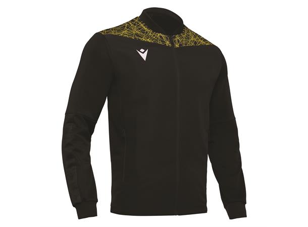 Shiva Full Zip Top SORT/GUL 3XL Teknisk jakke med børstet foring- Unisex 