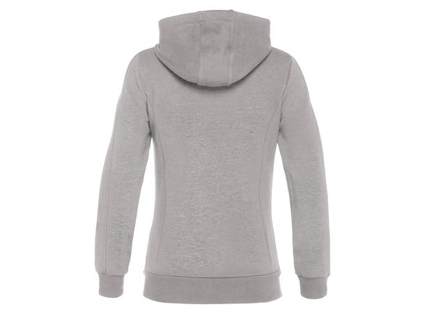 Lyre Full Zip Hooded Jacket W GRY XS Hettejakke i bomullsmiks til dame 