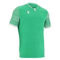 Tureis Shirt GRØNN/HVIT L Teknisk T-skjorte i ECO-tekstil