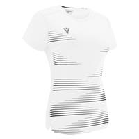 Irma Shirt Dame WHT/BLK XS Teknisk løpe t-skjorte til dame