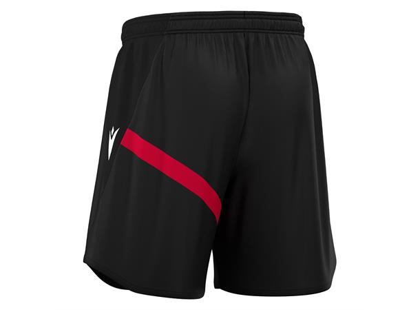 Shen Eco Match Day Shorts BLK/RED 3XL Teknisk shorts i ECO-tekstil - Unisex 
